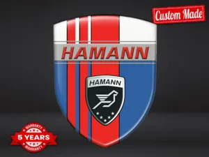 Hamann Custom Car Badges Max Lasting Stylish Pro Design
